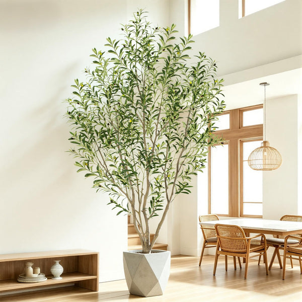 Artificial Olive Tree with Realistic Leaves & Olives