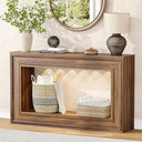 55" Console Table with LED Lights & Storage