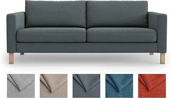 Karlstad 3-Seat Sofa Slipcover – Thick Polyester Replacement Cover