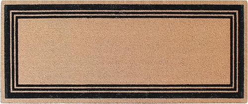 Natural Coir Anti-Shed Doormat with PVC Backing – Multiple Sizes