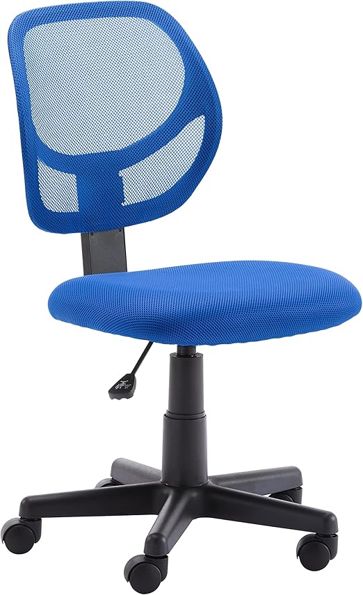 Low Back Mesh Office Chair with Adjustable Height & Swivel
