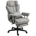 Big & Tall Ergonomic Executive Office Chair – Microfiber, Lumbar Support & Footrest
