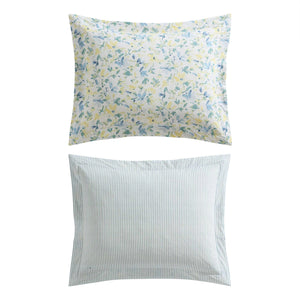 Floral Cotton Comforter Bedding Set with Shams & Pillows