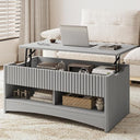 Lift Top Coffee Table with Storage & Hidden Compartment