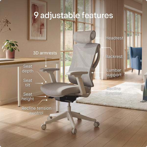 Ergonomic Mesh Office Chair with Lumbar Support