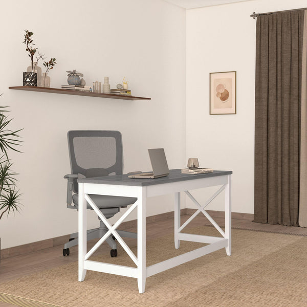 Farmhouse Writing Desk 47" | Light Grey