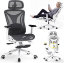 Ergonomic Office Chair with Footrest & Mesh Back
