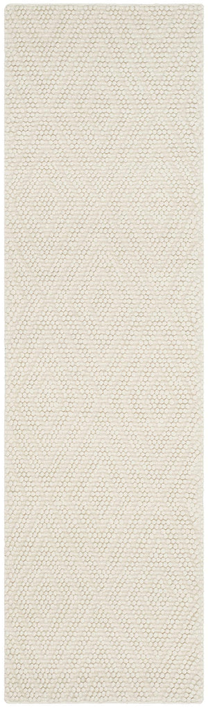 Ivory Wool Runner Rug 2'3" x 8'