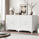 55" Fluted Buffet Cabinet with Storage