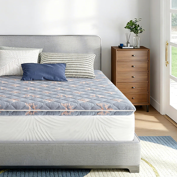 9-Layer High-Density Foam Mattress Topper