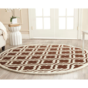 10x14 Handmade Wool Area Rug – Moroccan Style, Light Blue & Ivory