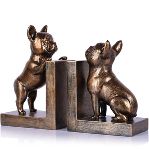 Vintage Bulldog Bookends Set of 2