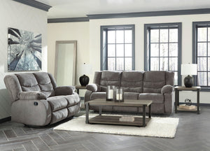 Reclining Sofa Set – Chenille Upholstered Living Room Couch