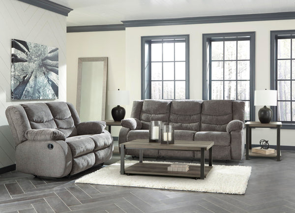 Reclining Sofa Set – Chenille Upholstered Living Room Couch
