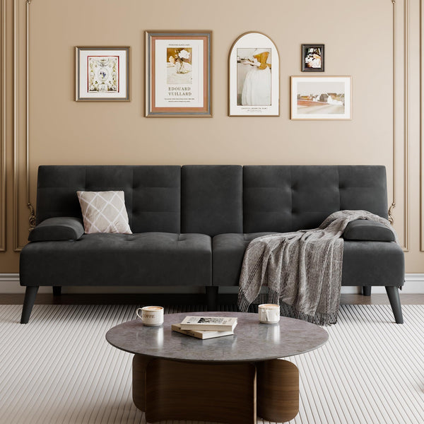 64" Convertible Futon Sofa Bed