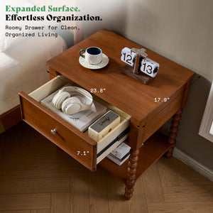 3-Piece Solid Wood California King Bedroom Set with Arched Headboard & Nightstands