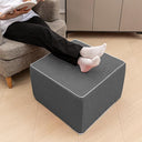 Outdoor Square Foam Ottoman Pouf Footrest 20x20x14