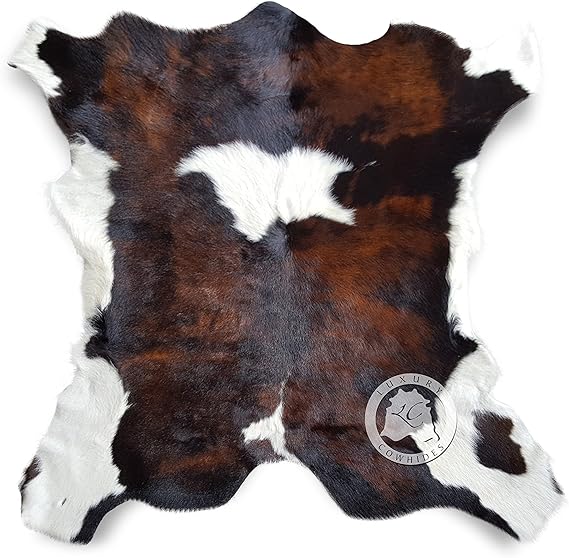 Genuine Cowhide Area Rug – 3 x 3 ft