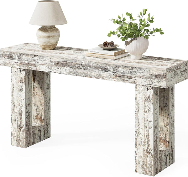63-Inch Console Table for Entryway, Sofa Table, Hallway & Living Room