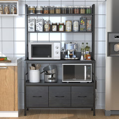 5-Tier Kitchen Baker's Rack with Storage Baskets
