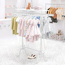 Oval Floor Standing Clothing Rack
