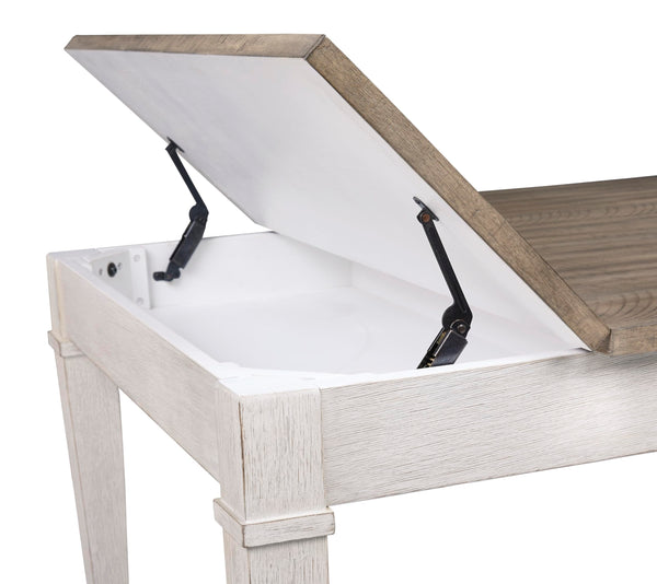 Farmhouse Rectangular Dining Table with Storage