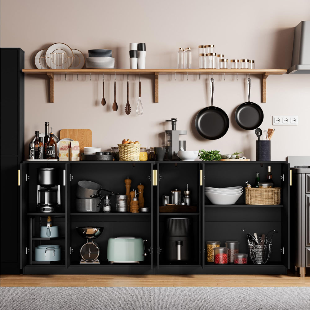 Buffet Cabinet with Storage Doors and Shelves