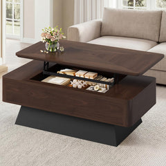 47.2" Lift Top Coffee Table with Hidden Storage