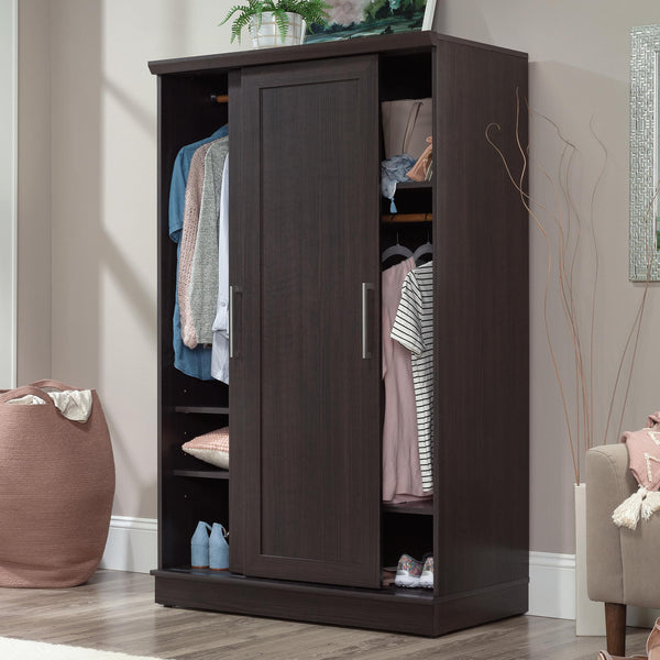 Wardrobe Cabinet with Sliding Doors – Dakota Oak
