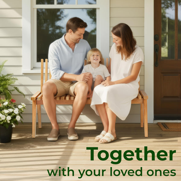 Convertible Acacia Wood Outdoor Bench
