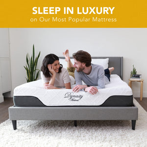 12-Inch Eastern King Cooling Gel Memory Foam Mattress