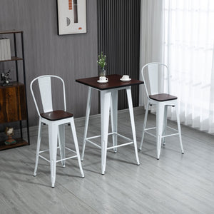 3-Piece Bar Height Dining Set