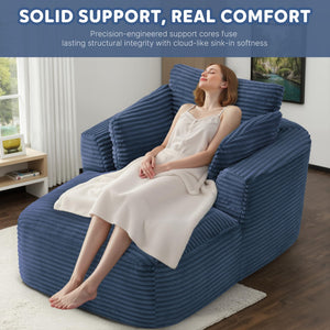 Oversized Chaise Lounge Chair Indoor