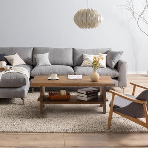 Farmhouse Solid Wood Coffee Table