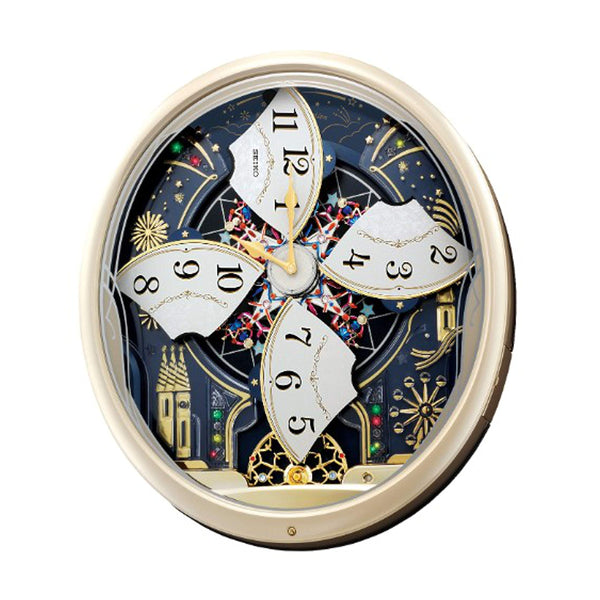Melodies in Motion Wall Clock – Starry Night