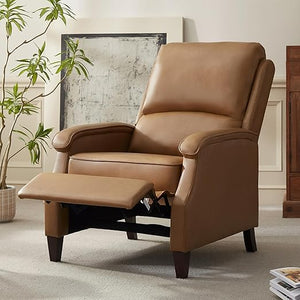 Recliner Chair with Adjustable Push Back and Lumbar Support