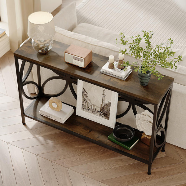 Industrial Console Table 47.24"