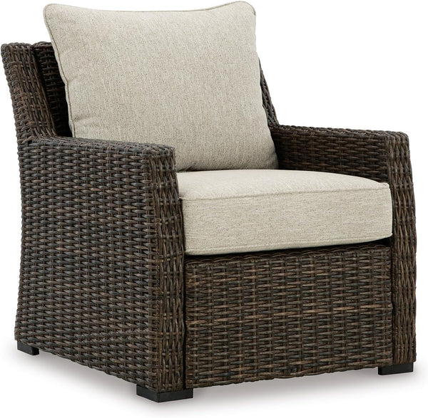 Outdoor Sectional Sofa Set with Bench – Resin Wicker & Aluminum