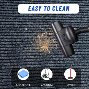 Heavy-Duty Indoor Outdoor Door Mat with Anti-Slip PVC Backing