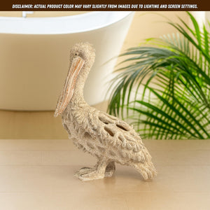 Coastal Pelican Figurine – Polystone Beach Statue