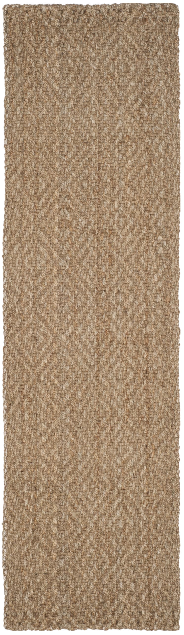 Handmade Jute Runner Rug 2'3" x 12' – Natural Fiber, High Traffic