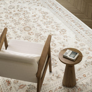 Oriental & Vintage Beige Area Rug