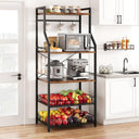 5-Tier Kitchen Baker's Rack with Microwave Stand