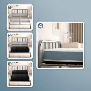 Bunkie Board Bed Support – Folding, Breathable, Noise-Minimizing