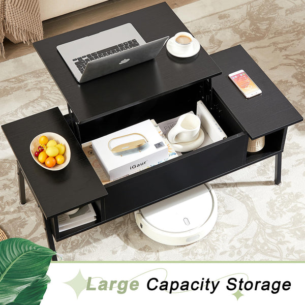Lift Top Coffee Table with Hidden Storage