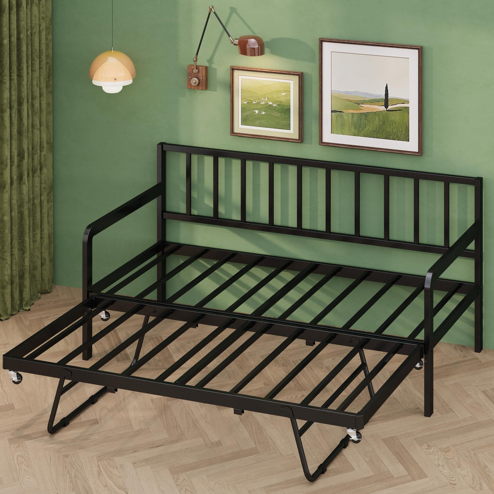 Twin Daybed with Pop-Up Trundle