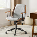 Solid Wood Rocking Office Chair
