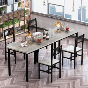 3-Piece Dining Table Set for 2 with Stools