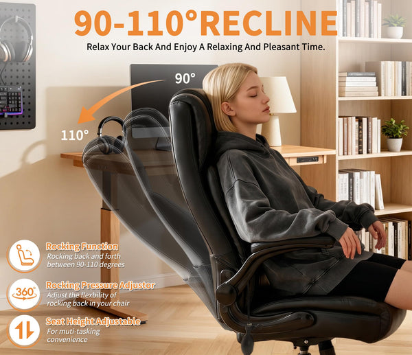 Ergonomic High Back Executive Office Chair