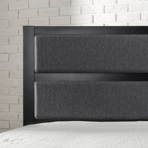 Metal Upholstered Headboard with Foam Padding